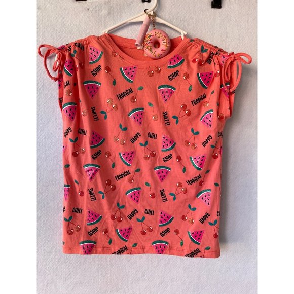 It’s Our Time Watermelon, Cherry Short Sleeve Tee - Picture 1 of 11